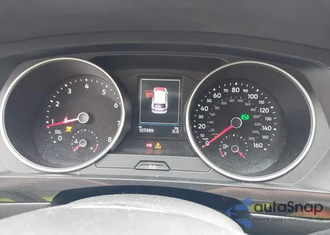 2018 Volkswagen Tiguan 2.0T Se/2.0T Sel z USA, uszkodzony, nr VIN 3VV2B7AX3JM069000